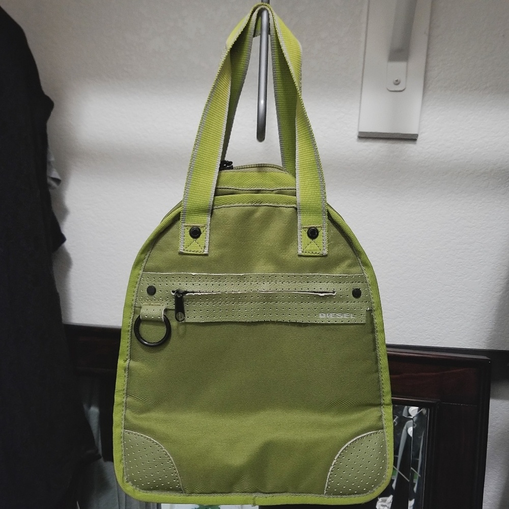 Diesel Spare Parts green tote 💚